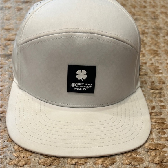 Black Clover White Baseball Cap with Black Logo - Picture 2 of 13